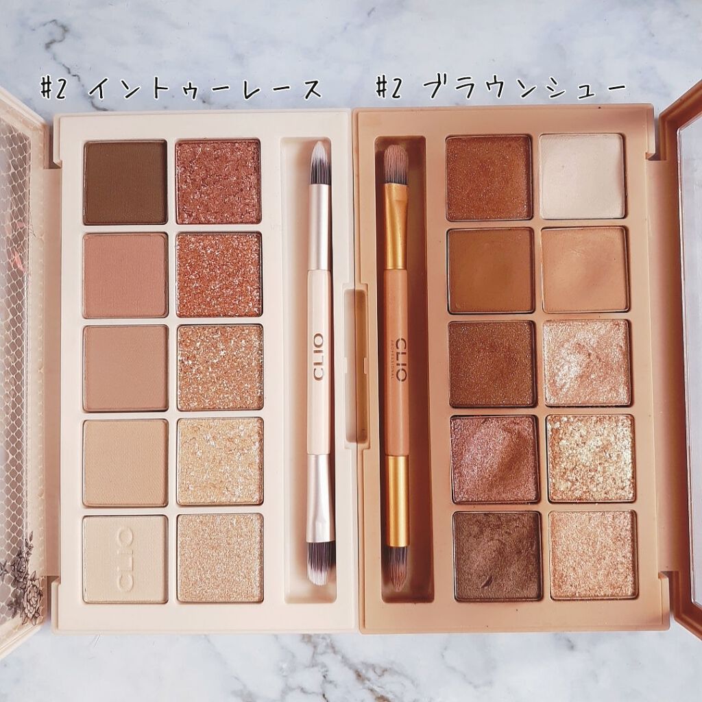 プロ アイ パレット/CLIO/アイシャドウパレットを使ったクチコミ（3枚目）