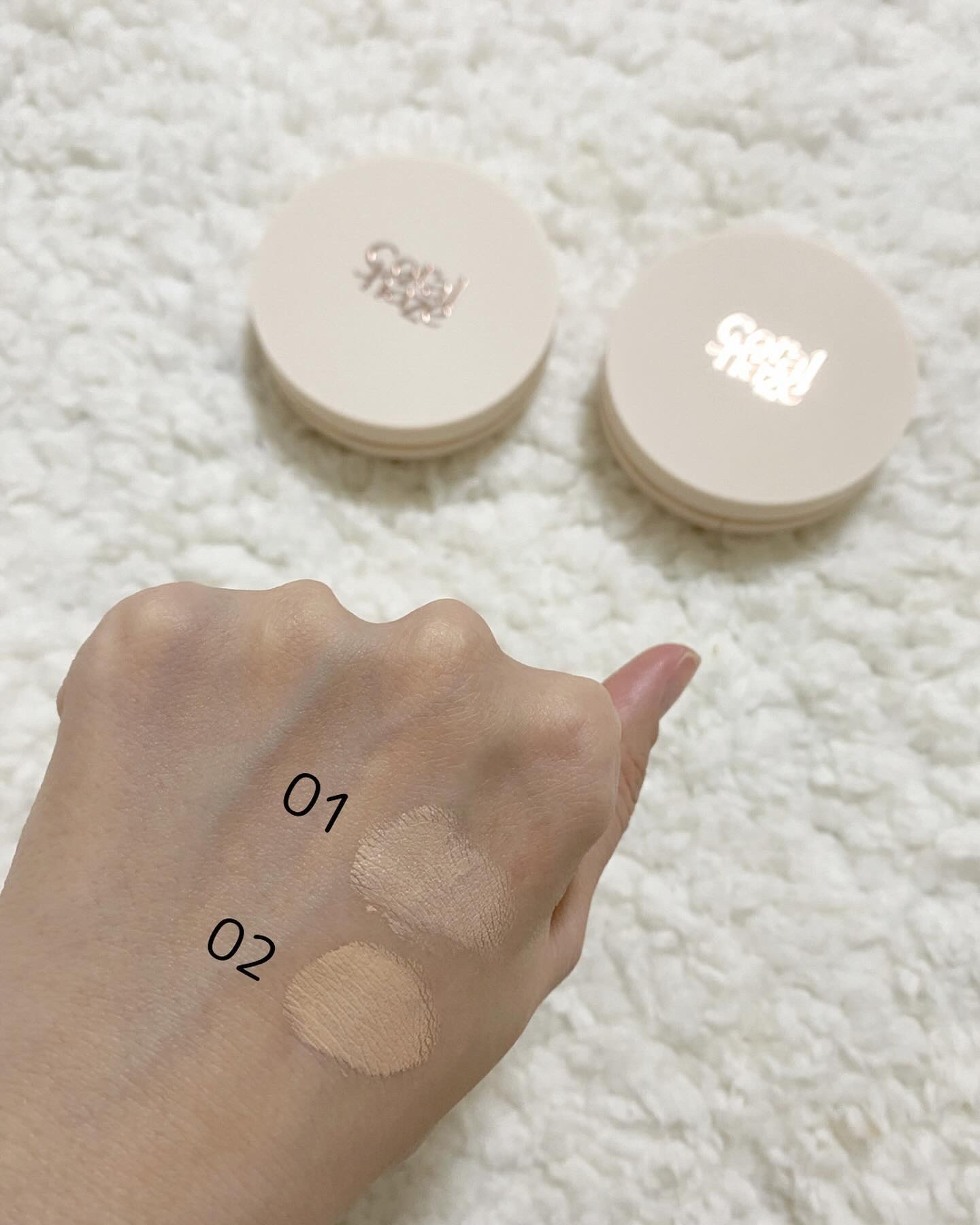 フィクシングブラークッション/Coralhaze/クッションファンデーションを使ったクチコミ（3枚目）