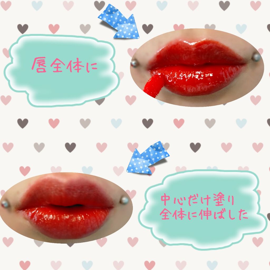 ブラッディライアー コーティングティント/lilybyred/リップティントを使ったクチコミ(2枚目)