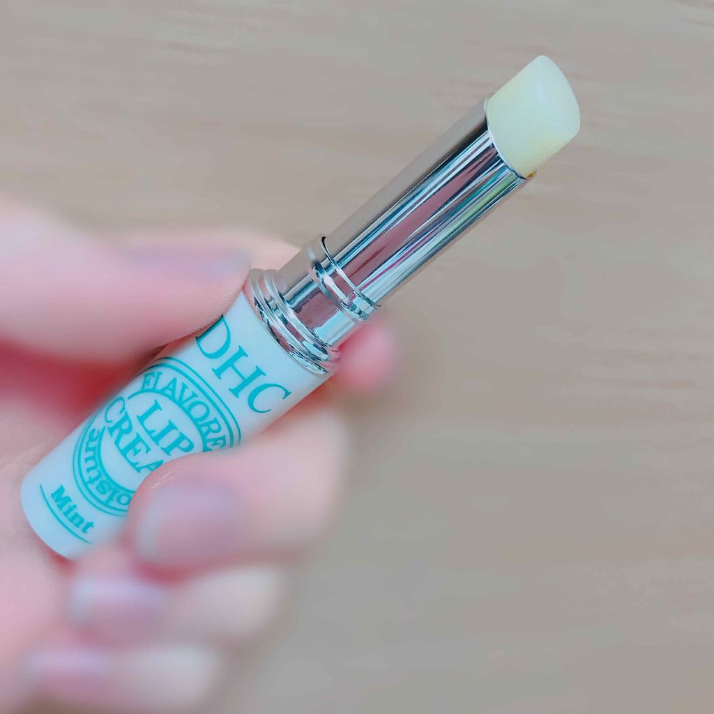 DHC 香るモイスチュアリップクリーム ミントのクチコミ「DHC 香るモイスチャーリップクリーム ミント


DHCのリップクリームが気になっていたとこ.....」（2枚目）