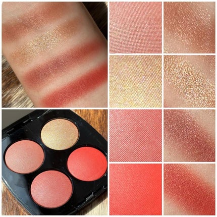 レ キャトル ルージュ ユー エ ジュ /CHANEL/アイシャドウパレットを使ったクチコミ(6枚目)