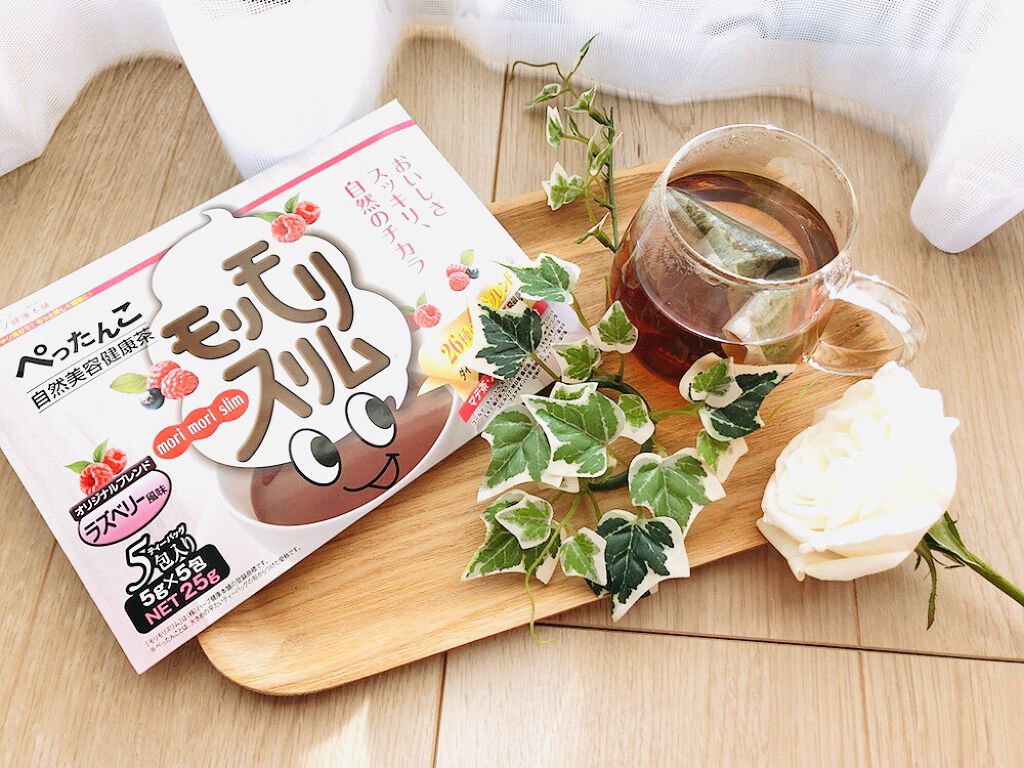 モリモリスリム ラズベリー風味/ハーブ健康本舗/健康サプリメントを使ったクチコミ（3枚目）