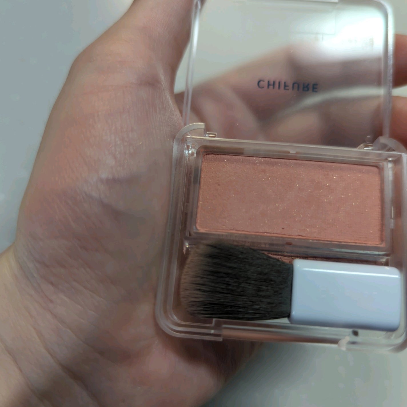 パウダー チーク/ちふれ/パウダーチークを使ったクチコミ(3枚目)