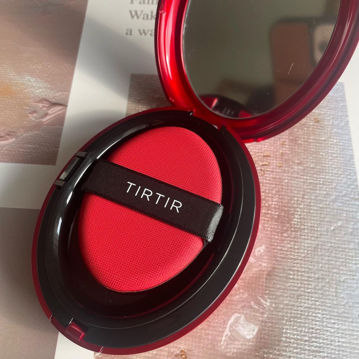マスク フィット レッド クッション/TIRTIR(ティルティル)/クッションファンデーションを使ったクチコミ(4枚目)