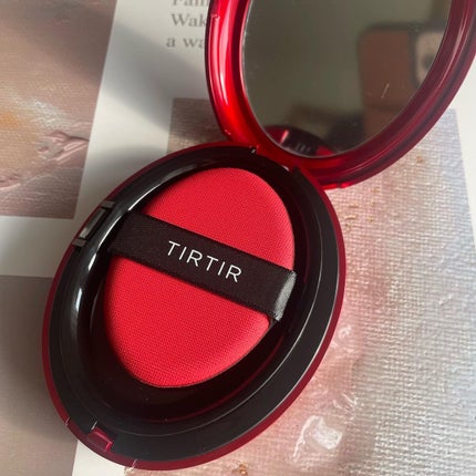 マスク フィット レッド クッション/TIRTIR(ティルティル)/クッションファンデーションを使ったクチコミ(4枚目)