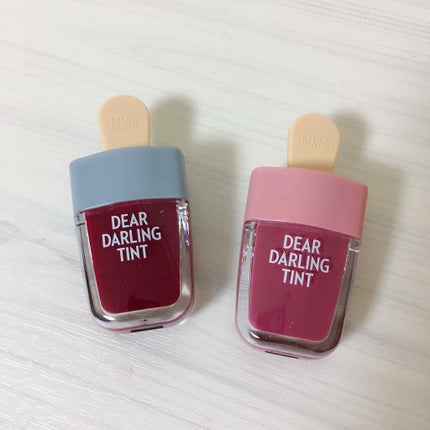 ディアダーリン ウォータージェルティント (アイスティント) RD306 シャークバー/ETUDE/口紅を使ったクチコミ(2枚目)