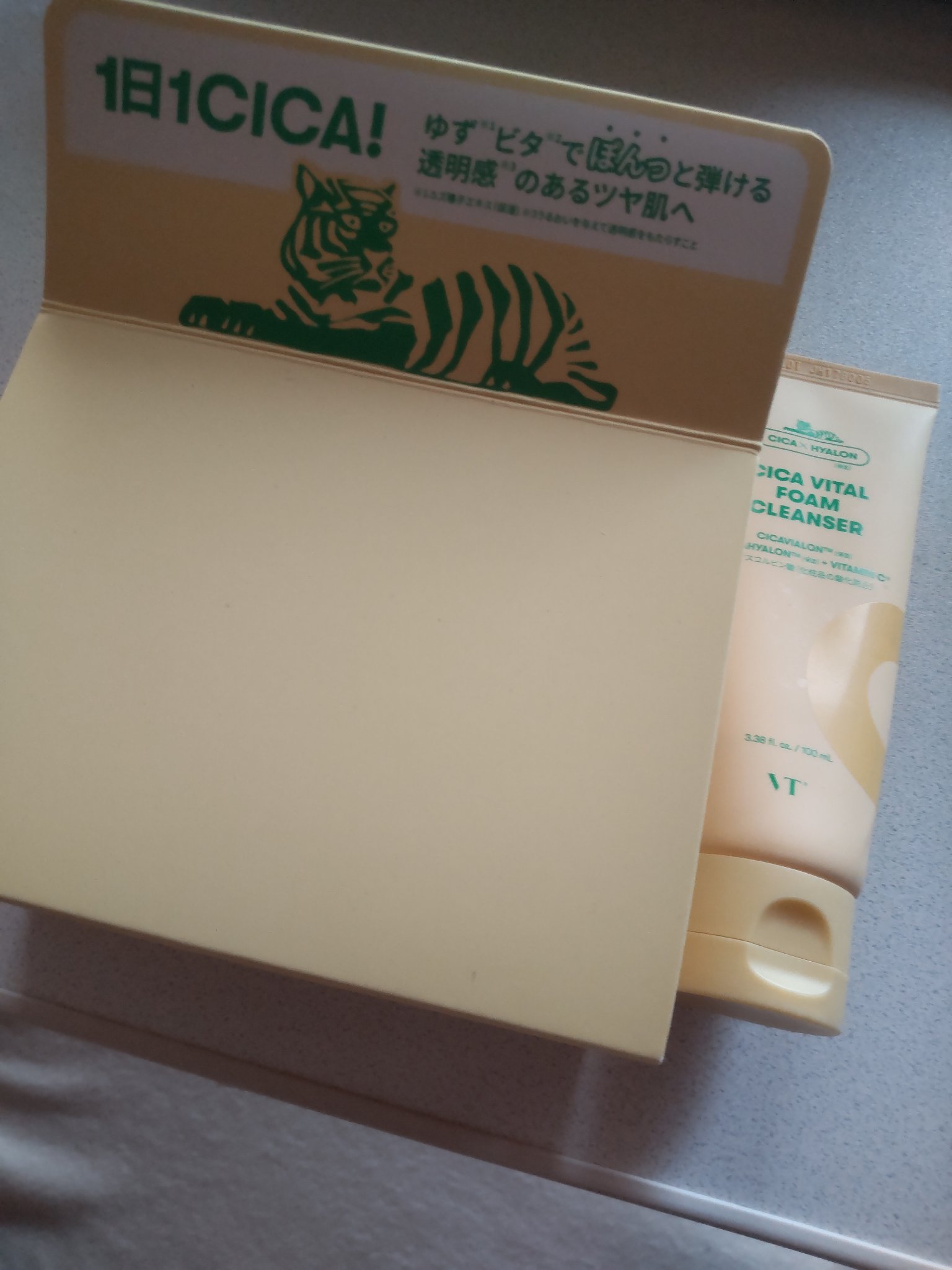 シカバイタル フォームクレンザー/VT/洗顔フォームを使ったクチコミ（1枚目）