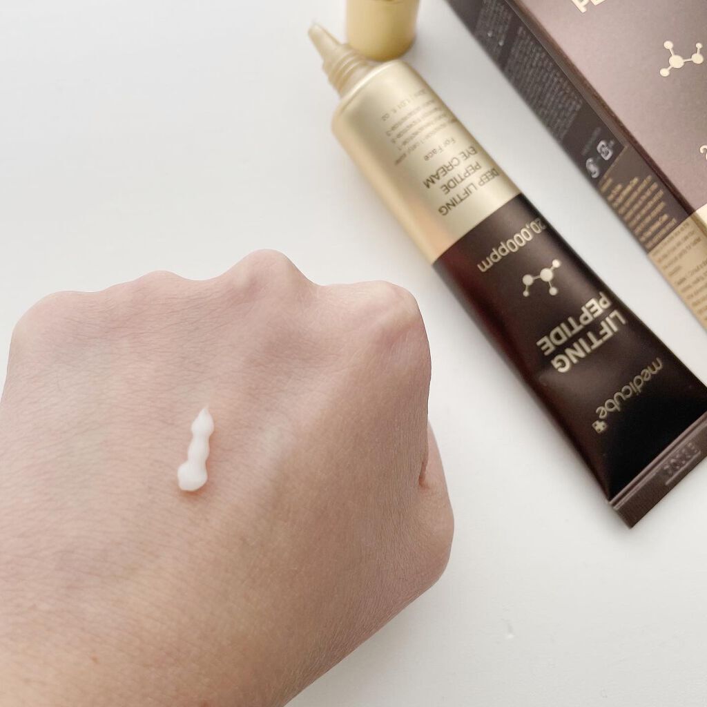 ディープリフティングアイクリーム/MEDICUBE/その他スキンケアを使ったクチコミ（3枚目）