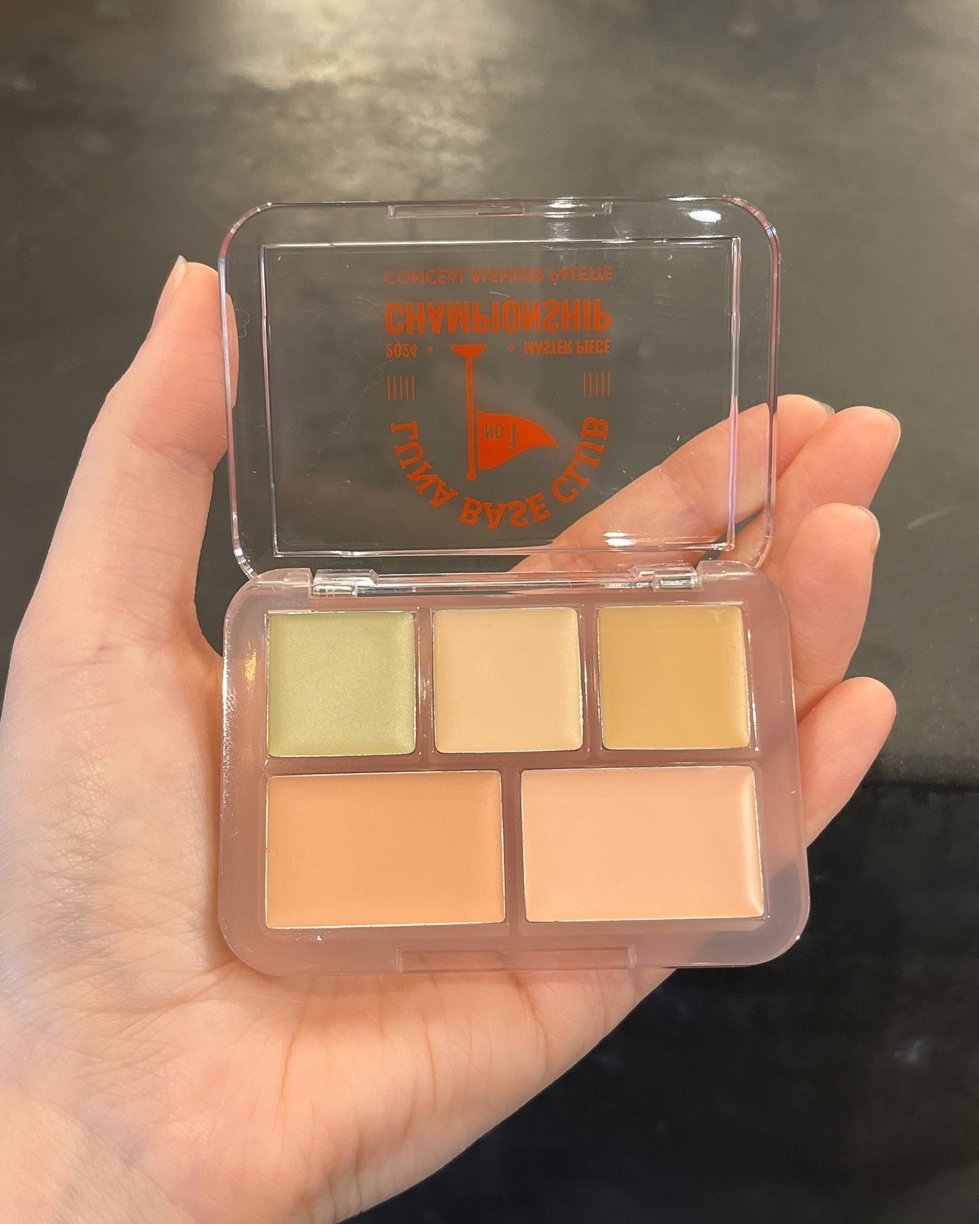 コンシールブレンダーパレット/LUNA/パレットコンシーラーを使ったクチコミ(4枚目)