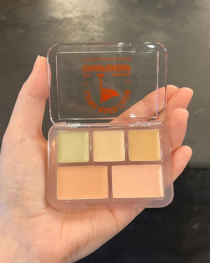 コンシールブレンダーパレット/LUNA/パレットコンシーラーを使ったクチコミ(4枚目)