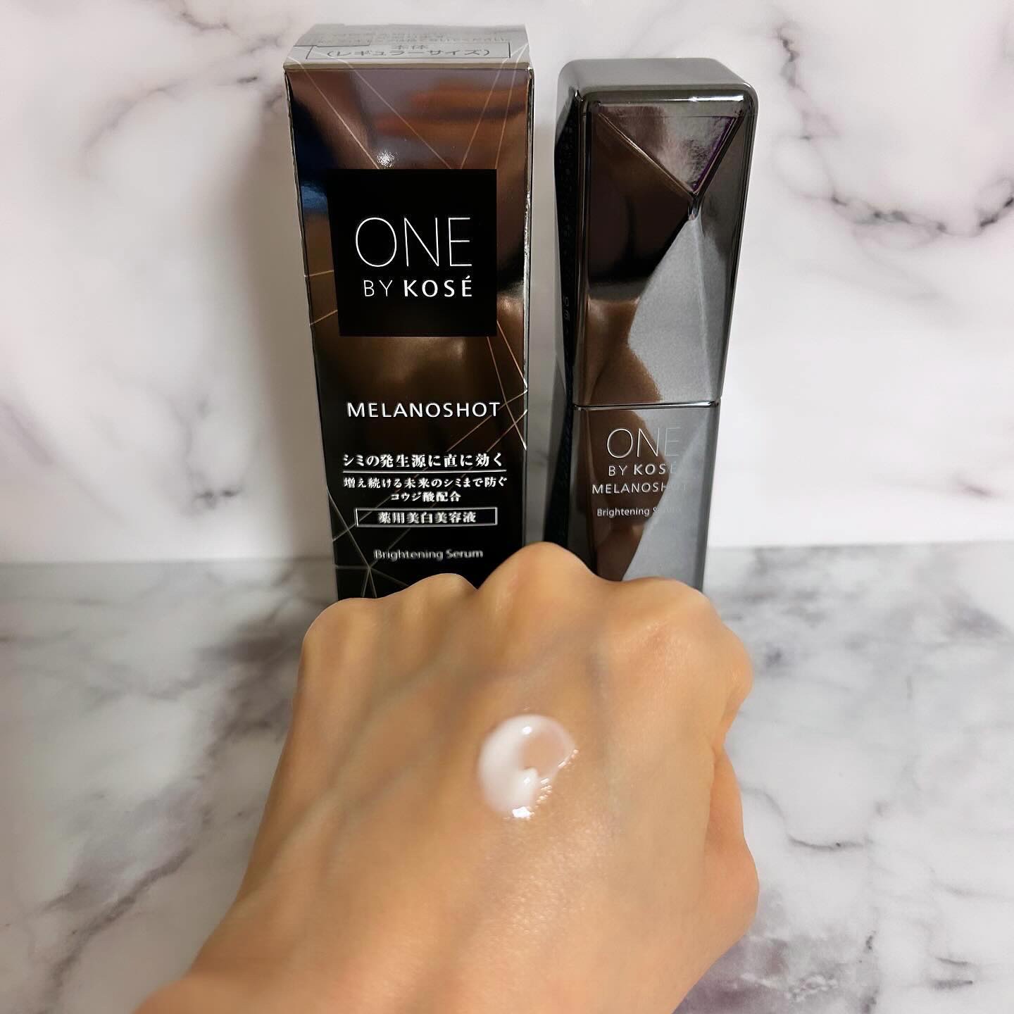 メラノショット W/ONE BY KOSE/美容液を使ったクチコミ（2枚目）