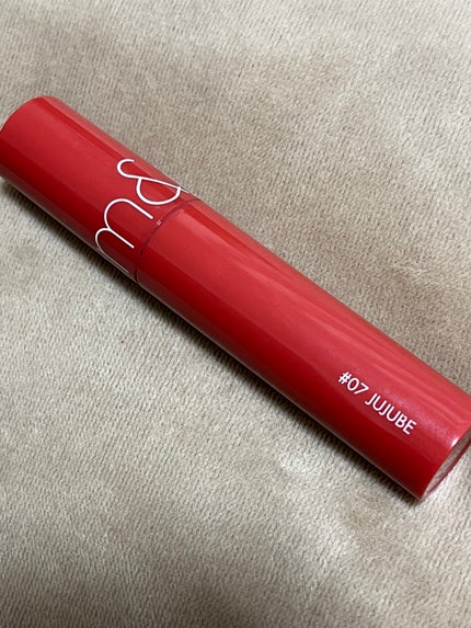 ジューシーラスティングティント/rom&nd/リップティントを使ったクチコミ(1枚目)