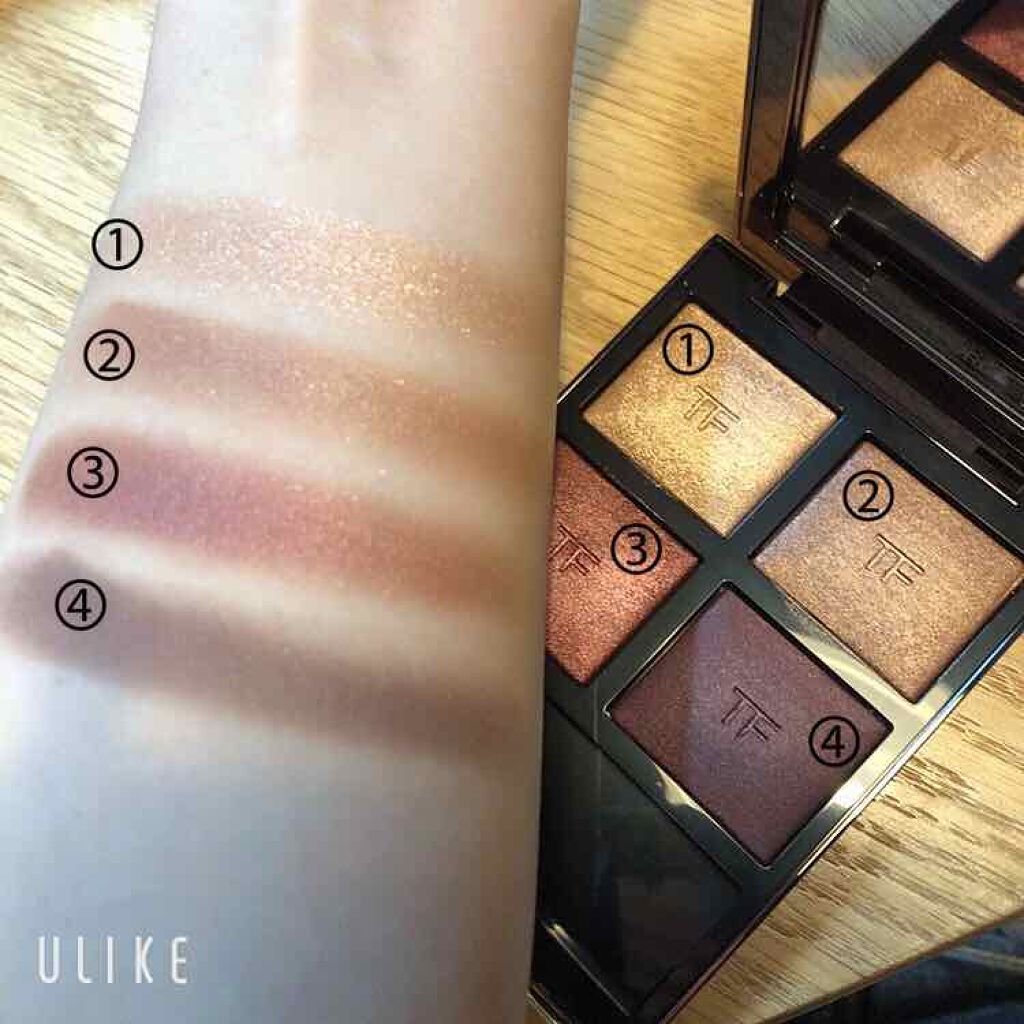 アイ カラー クォード/TOM FORD BEAUTY/アイシャドウパレットを使ったクチコミ(2枚目)