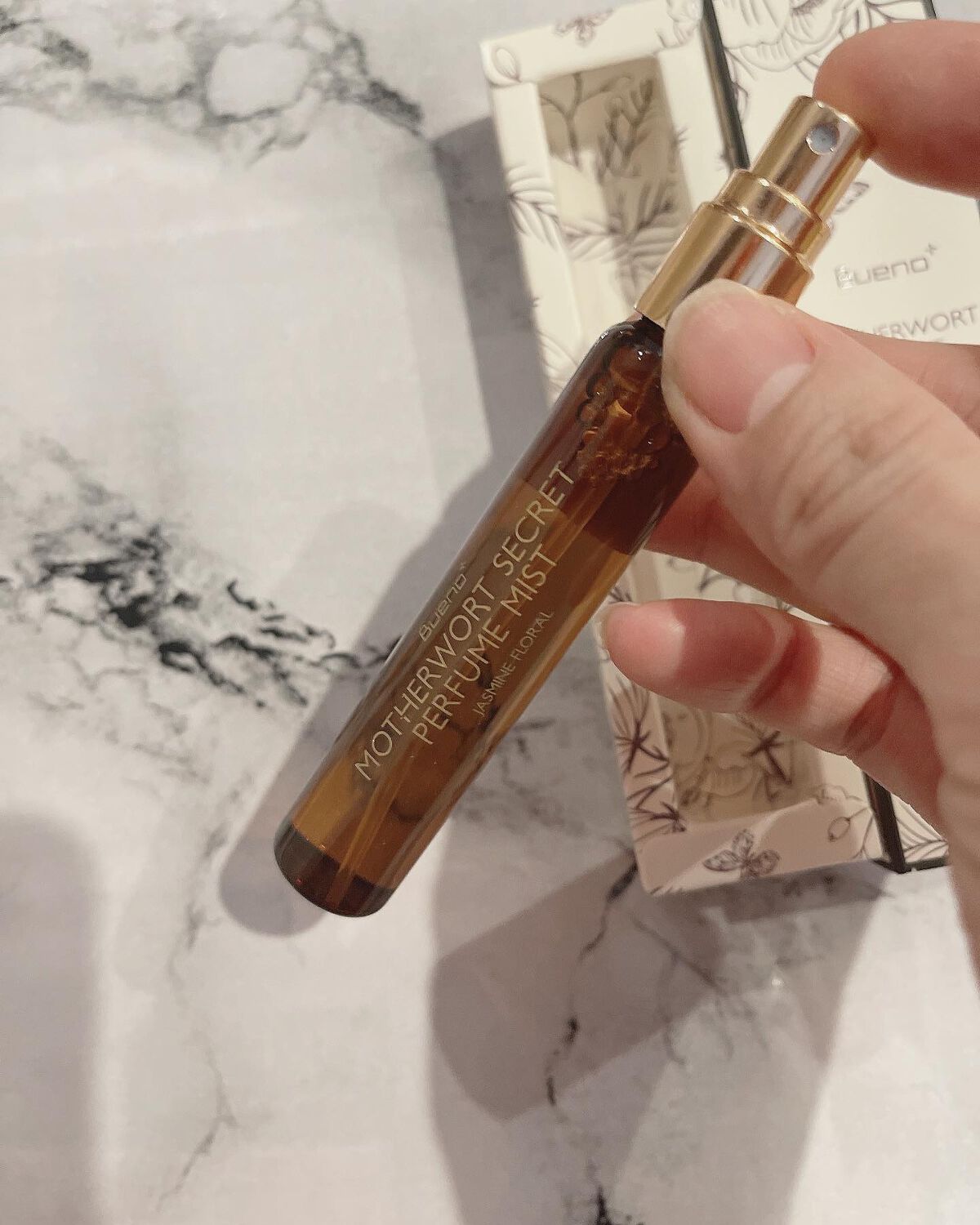 MOTHERWORT SECRET PERFUME MIST/BUENO/デリケートゾーンケアを使ったクチコミ（2枚目）