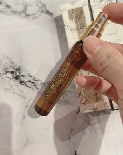 MOTHERWORT SECRET PERFUME MIST/BUENO/デリケートゾーンケアを使ったクチコミ(2枚目)