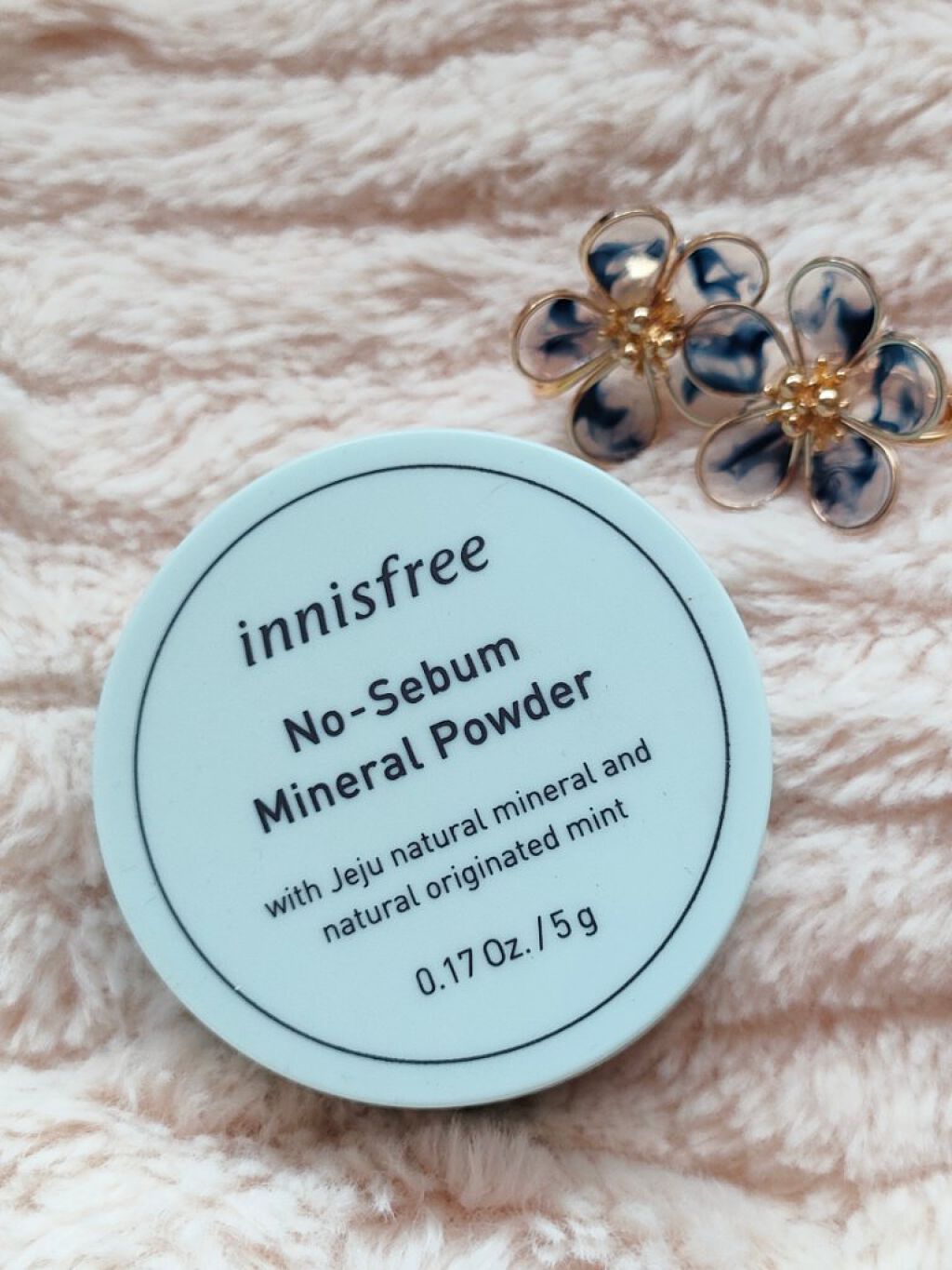 ノーセバム　ミネラルパウダー　N/innisfree/ルースパウダーを使ったクチコミ（1枚目）