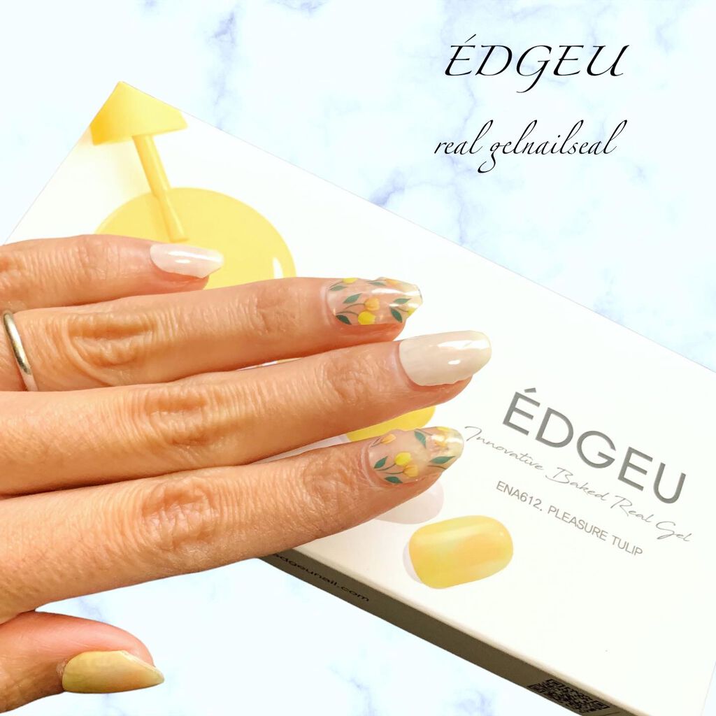 EDGEU ジェルネイルシール/EDGEU/ネイルシールを使ったクチコミ（1枚目）