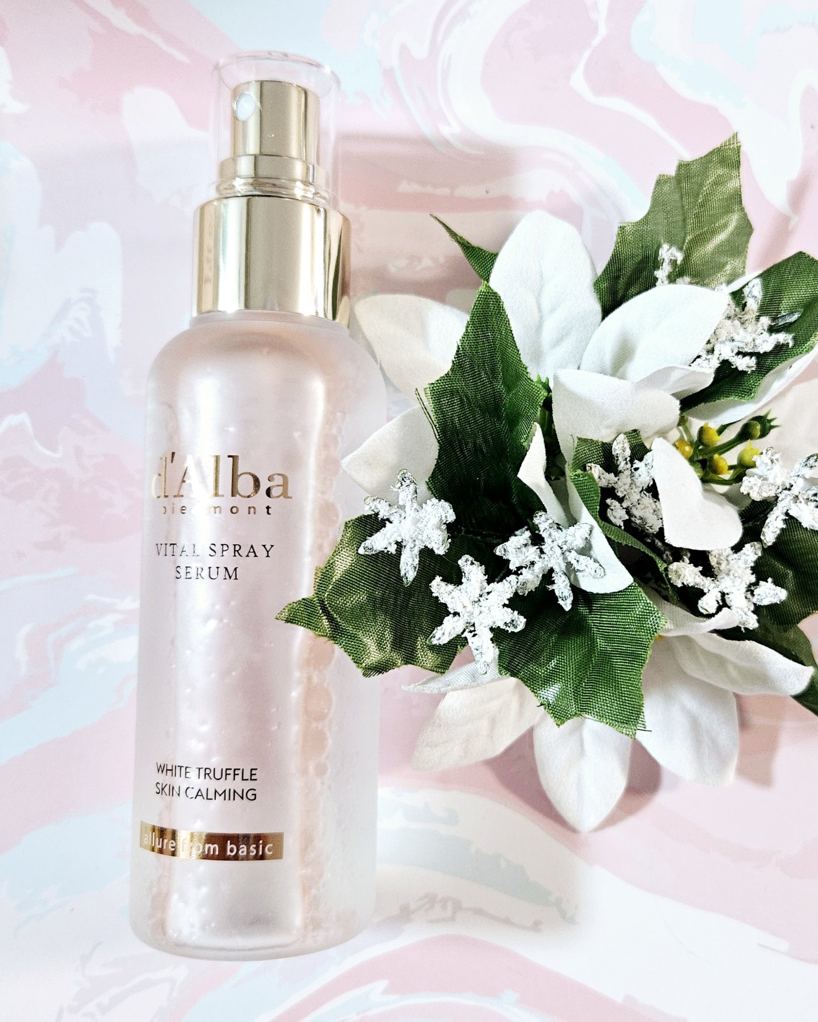 ダルバ ホワイトトリュフバイタルスプレーセラム/ダルバ/ミスト状化粧水を使ったクチコミ（2枚目）
