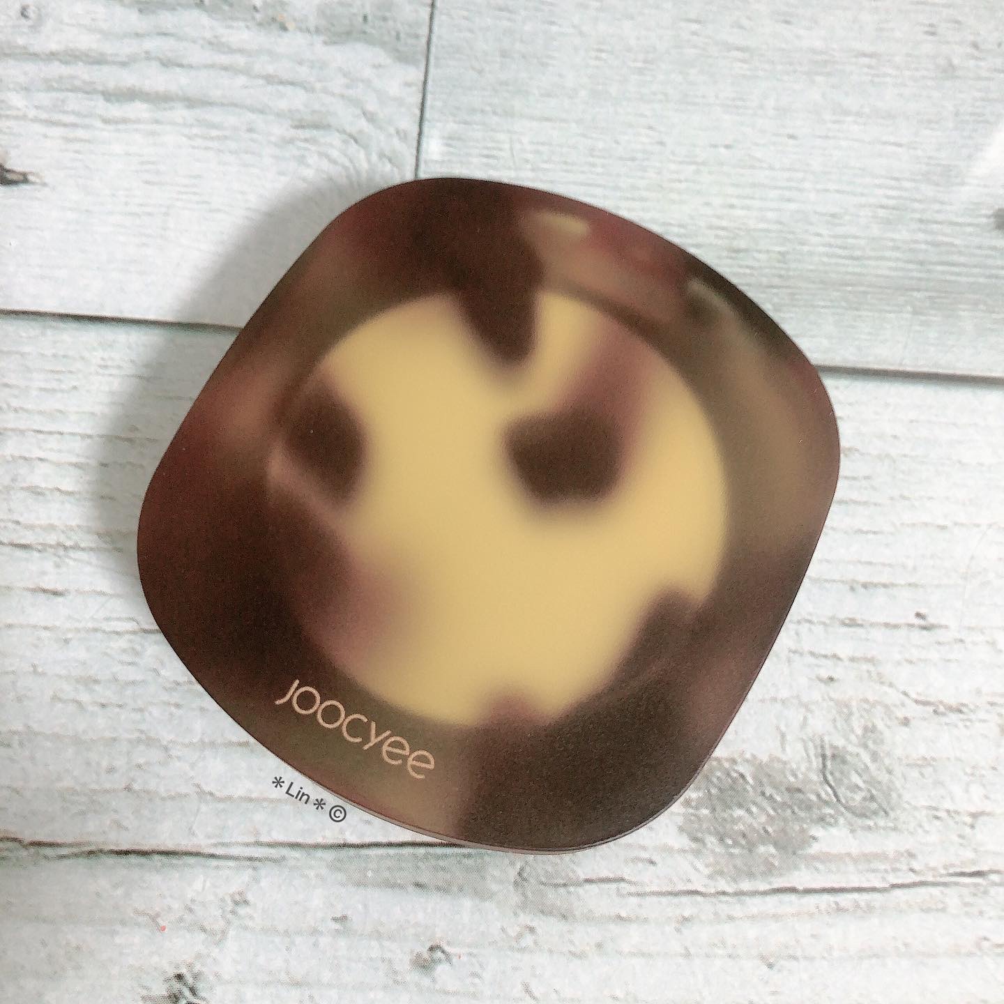 琥珀べっ甲チーク B01 キャラメルミルク/Joocyee/パウダーチークを使ったクチコミ（2枚目）