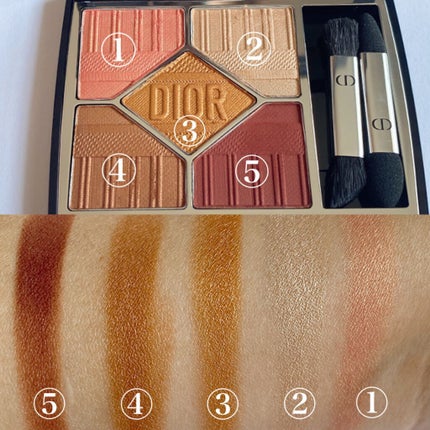 【旧】サンク クルール クチュール/Dior/アイシャドウパレットを使ったクチコミ(6枚目)