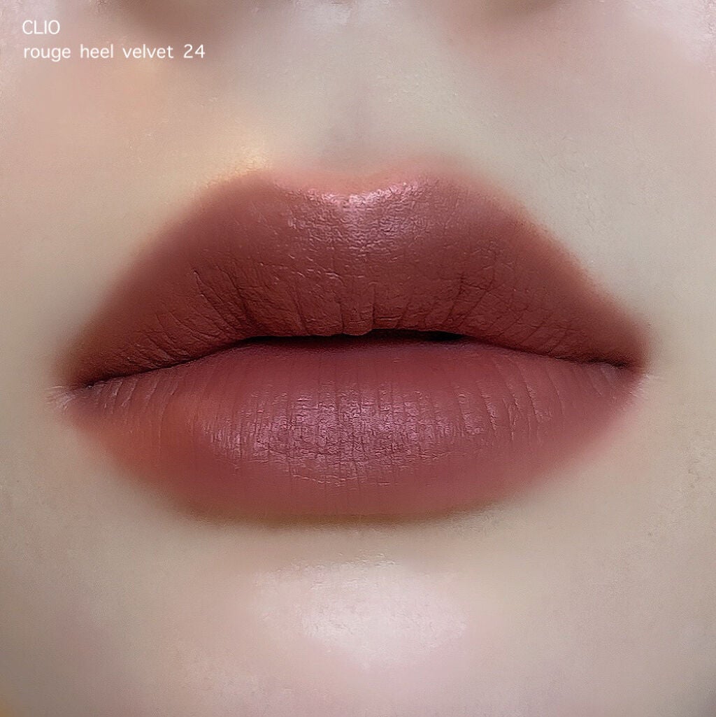 ルージュヒール ベルベット/CLIO/口紅を使ったクチコミ(2枚目)