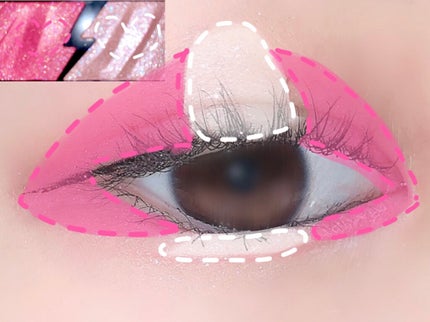 エレクトリックショックアイズ /KATE/アイシャドウパレットを使ったクチコミ(4枚目)