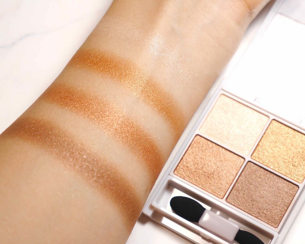 シルキースフレアイズ/キャンメイク/アイシャドウパレットを使ったクチコミ(3枚目)