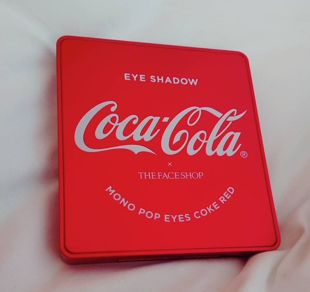 コカコーラ モノ ポップ アイズ/THE FACE SHOP/アイシャドウパレットを使ったクチコミ（1枚目）