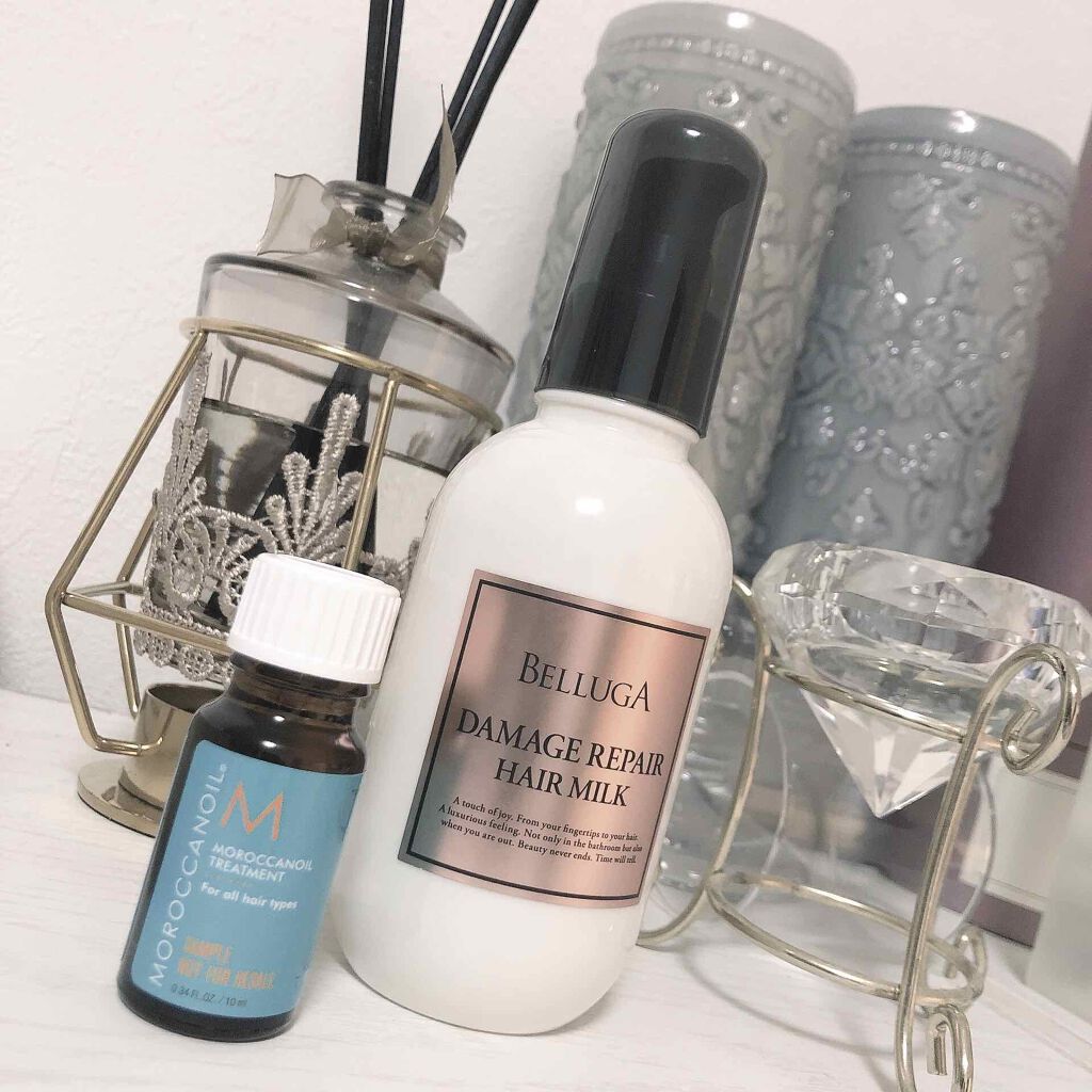 ダメージリペア ヘアミルク/BELLUGA/ヘアミルクを使ったクチコミ（1枚目）