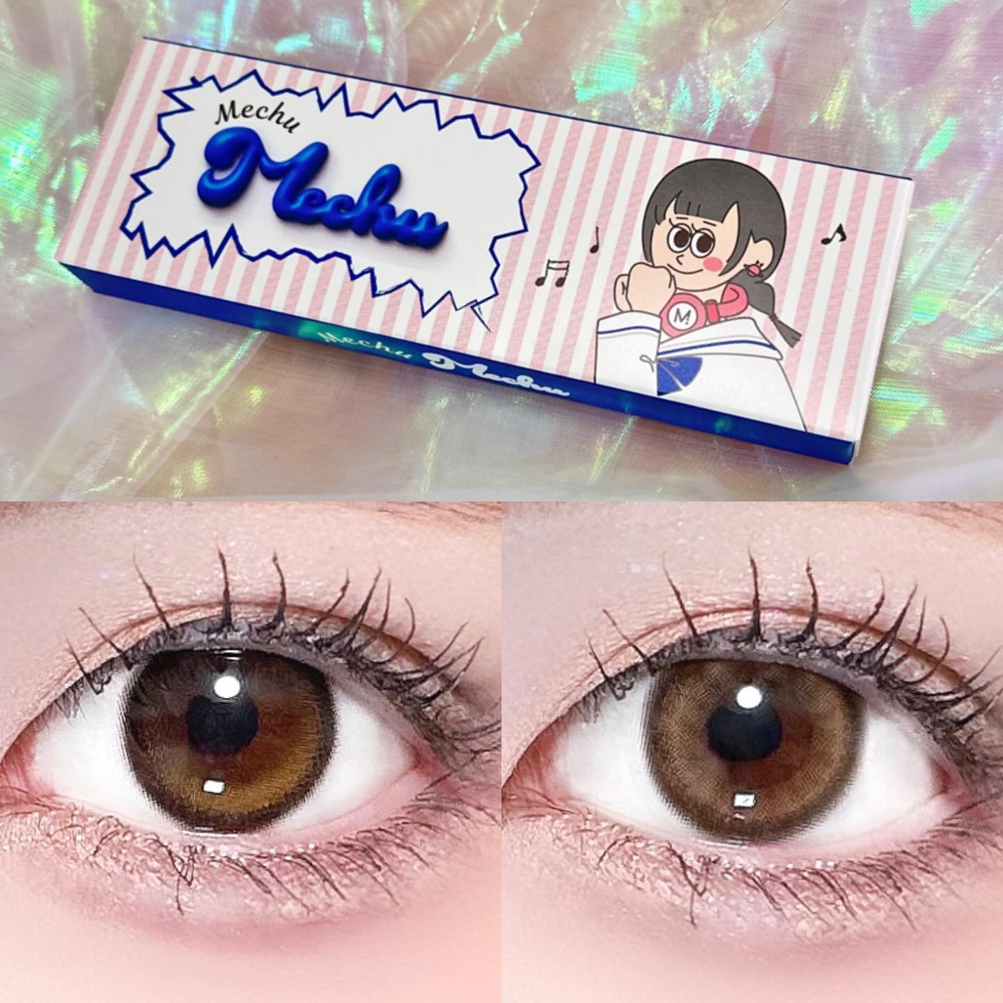 Mechu Mechu/Mechu Mechu /ワンデー（１DAY）カラコンを使ったクチコミ（1枚目）