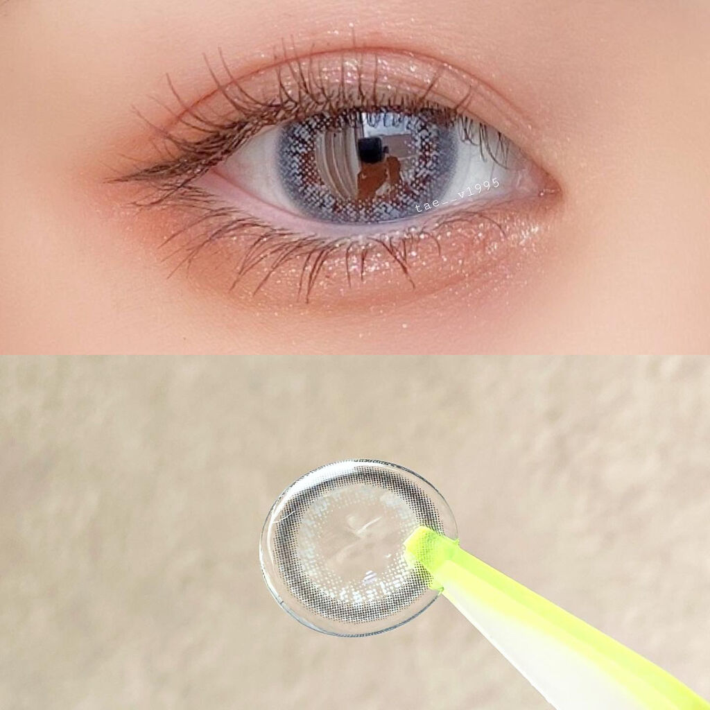 Blurred Kristin ブラウン/Hapa kristin/カラーコンタクトレンズを使ったクチコミ（3枚目）