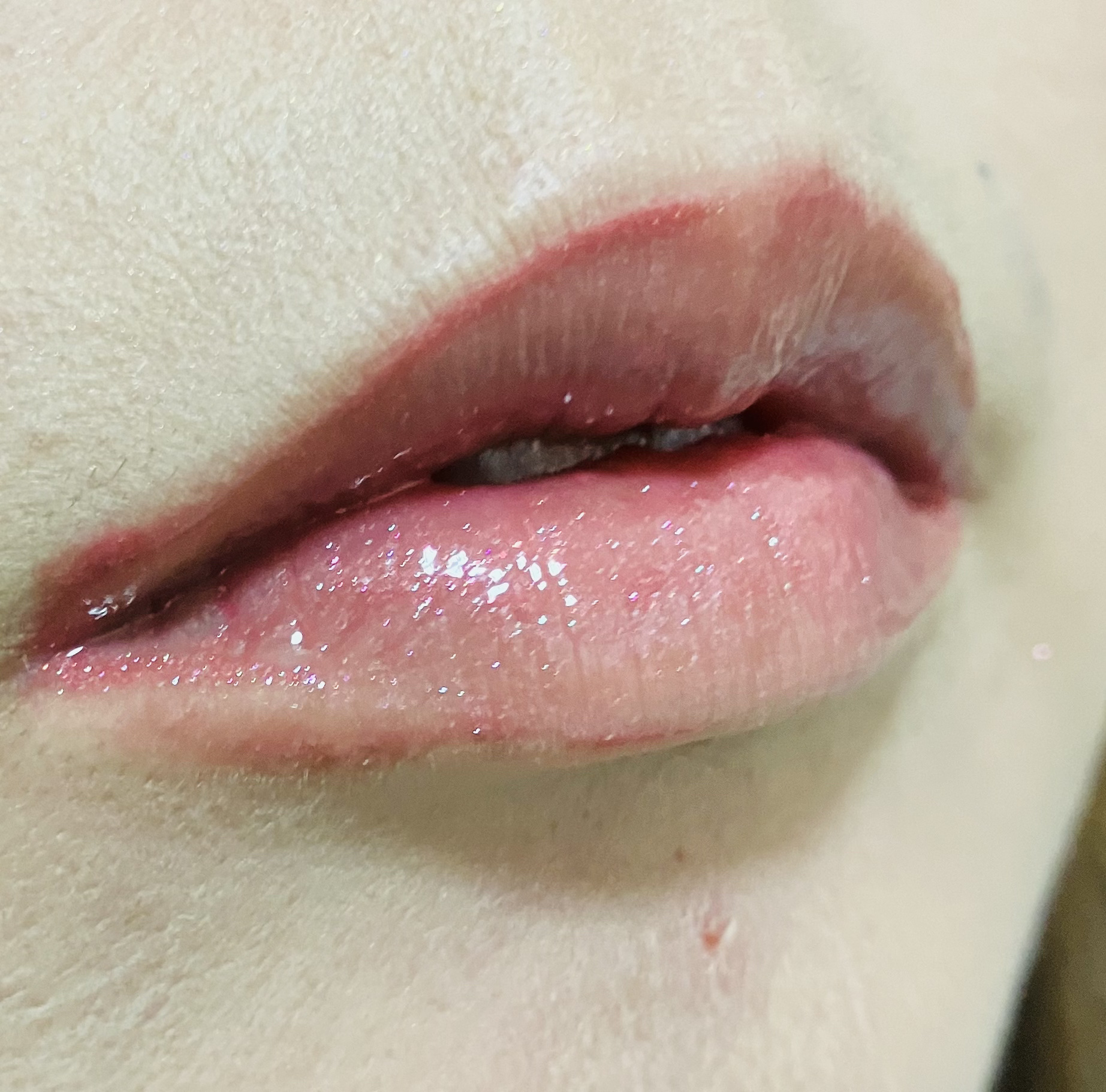 ハーフェイヴァリット リップグロス/JILL STUART/リップグロスを使ったクチコミ（3枚目）