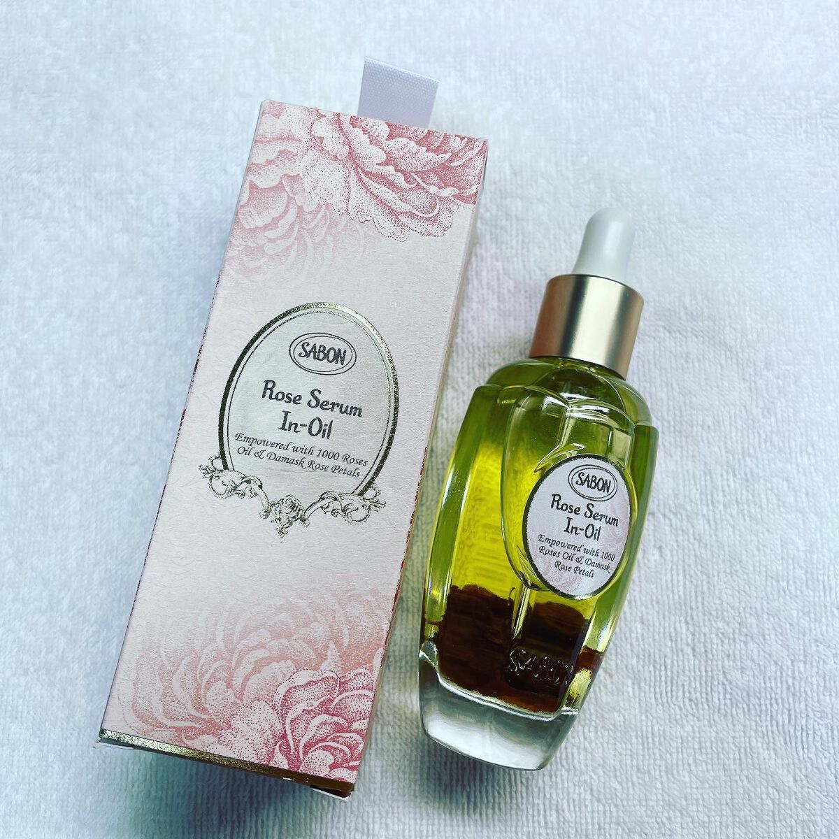 ローズセラムインオイル/SABON/フェイスオイルを使ったクチコミ（1枚目）