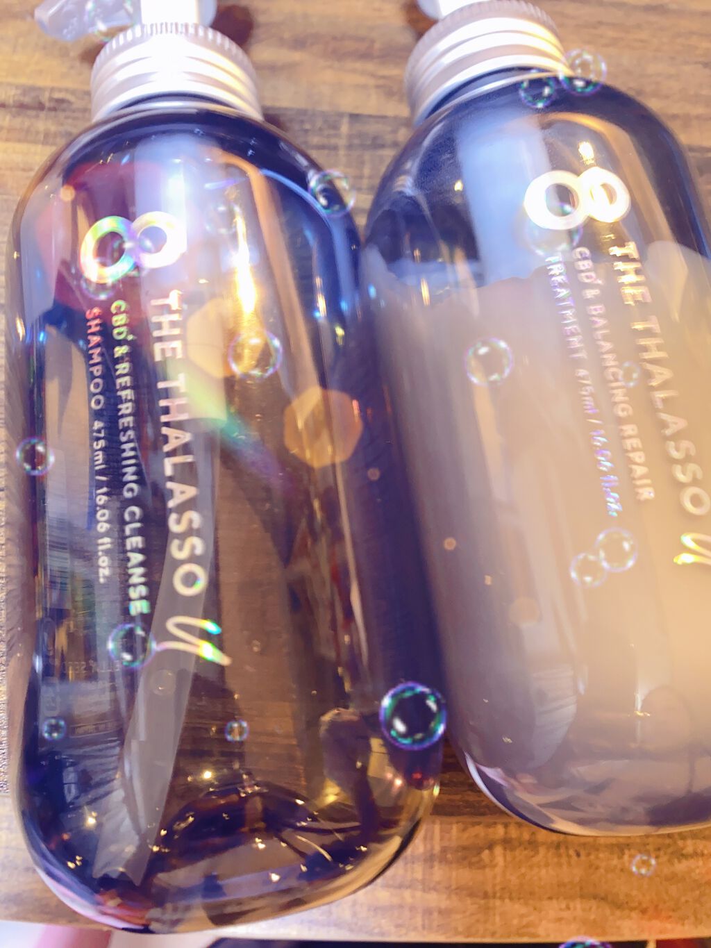 エイトザタラソ ユー CBD＆リフレッシング クレンズ 美容液シャンプー／CBD＆バランシング ダメージリペア 美容液ヘアトリートメント/エイトザタラソ/市販シャンプーを使ったクチコミ（1枚目）