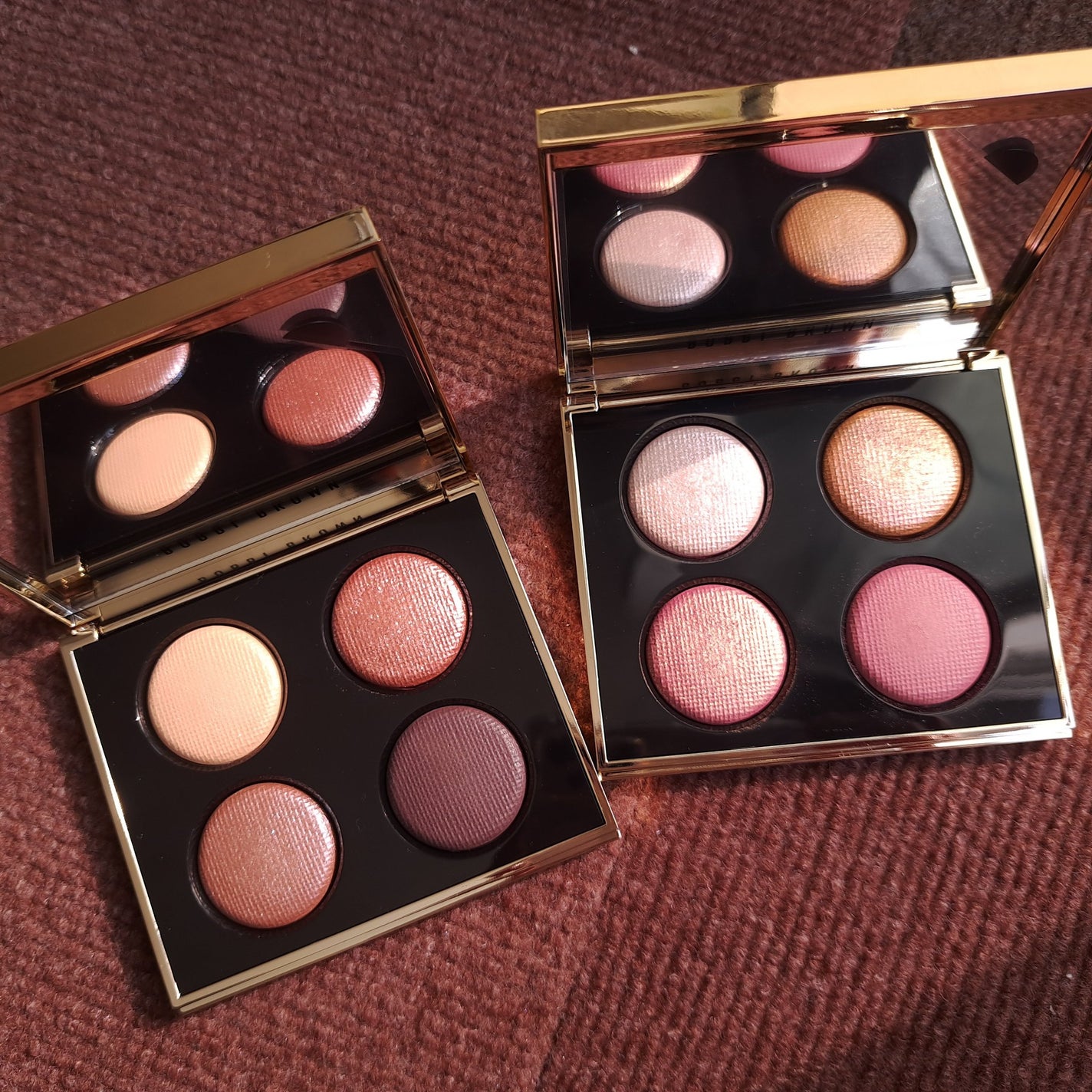 リュクス アイシャドウ クォード グロウ ウィズ ラブ コレクション/BOBBI BROWN/アイシャドウパレットを使ったクチコミ(1枚目)