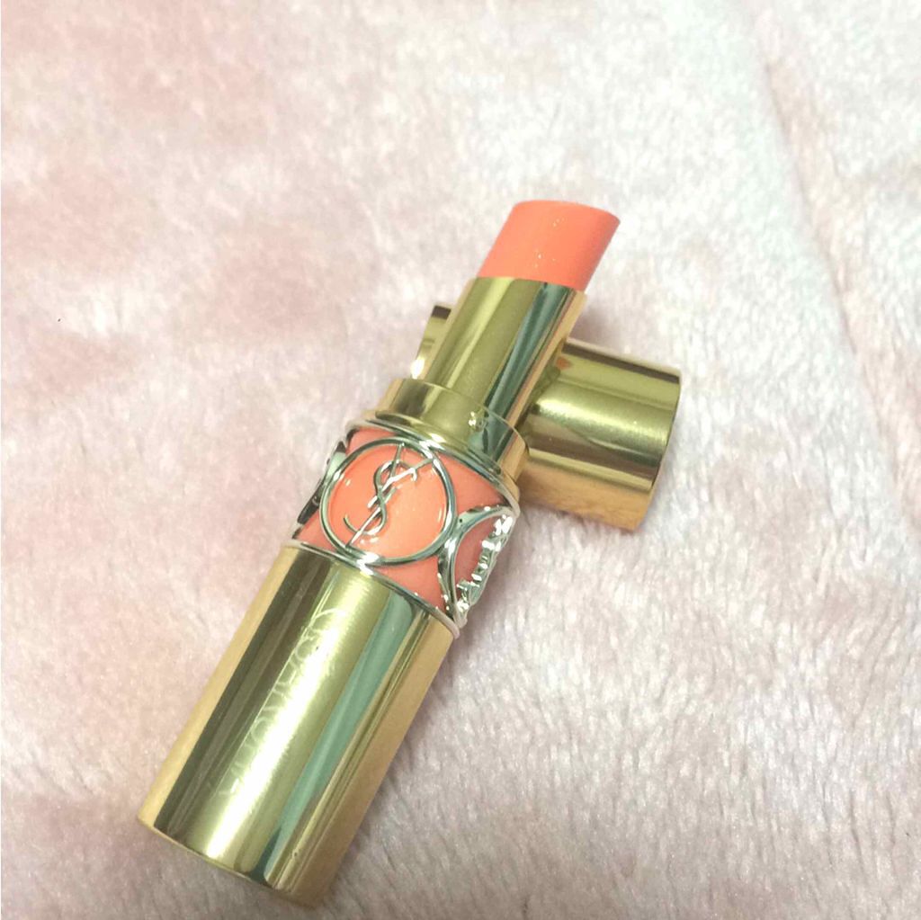 ルージュ ヴォリュプテ シャイン/YVES SAINT LAURENT BEAUTE/口紅を使ったクチコミ(1枚目)