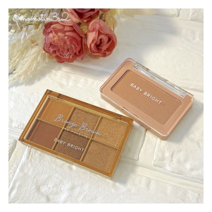 シャインアイシャドウパレット/BabyBright/アイシャドウパレットを使ったクチコミ(1枚目)