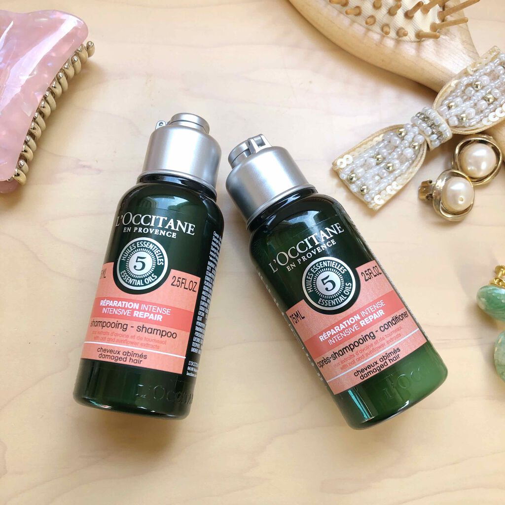 ファイブハーブスリペアリングシャンプー/コンディショナー/L'OCCITANE/シャンプー・コンディショナーを使ったクチコミ(1枚目)