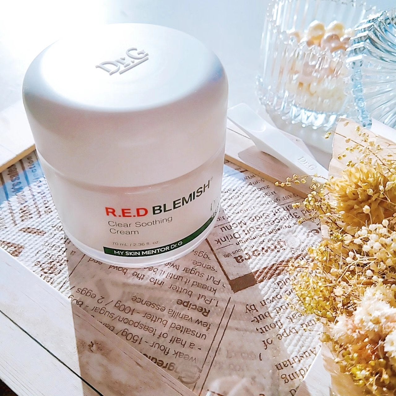 レッドブレミッシュ クリアスージングクリーム/Dr.G/フェイスクリームを使ったクチコミ(1枚目)