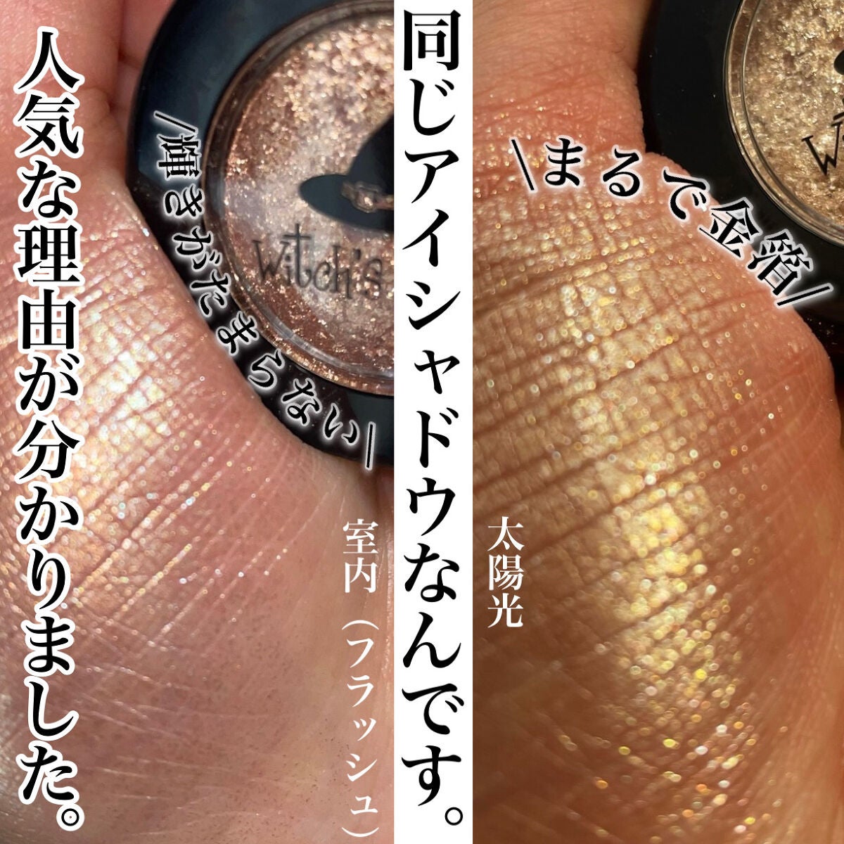 セルフィーフィックスピグメント/Witch's Pouch/単色アイシャドウを使ったクチコミ(1枚目)