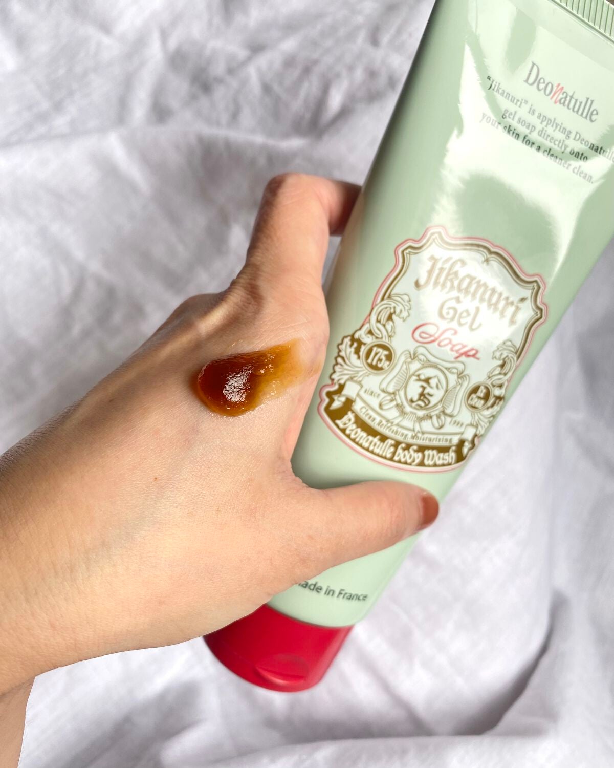 直ヌリジェル石けん/デオナチュレ/ボディソープを使ったクチコミ(2枚目)