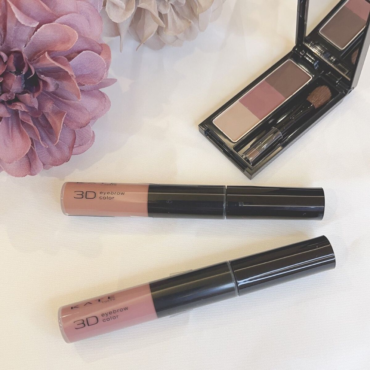 ケイト デザイニングアイブロウ3D/KATE/パウダーアイブロウを使ったクチコミ(1枚目)