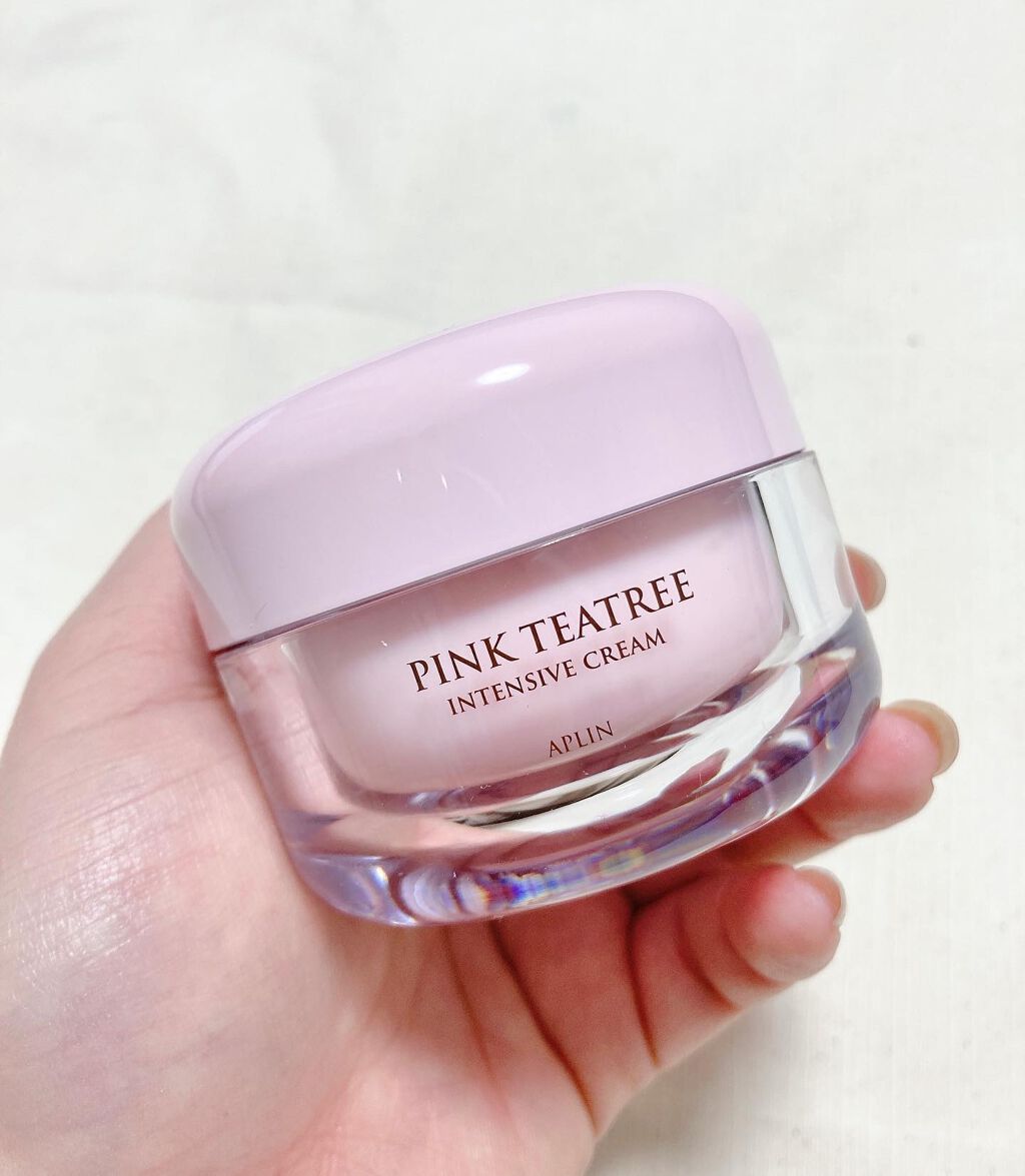 ピンクティーツリークリーム/APLIN/フェイスクリームを使ったクチコミ（2枚目）