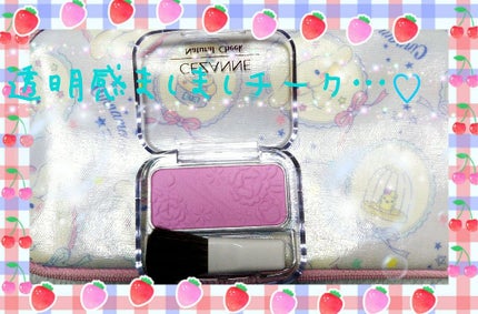 ナチュラル チークN/CEZANNE/パウダーチークを使ったクチコミ(1枚目)