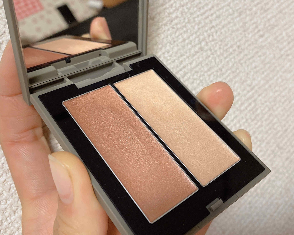 THREE シマリング グロー デュオ/THREE/クリームハイライトを使ったクチコミ（2枚目）