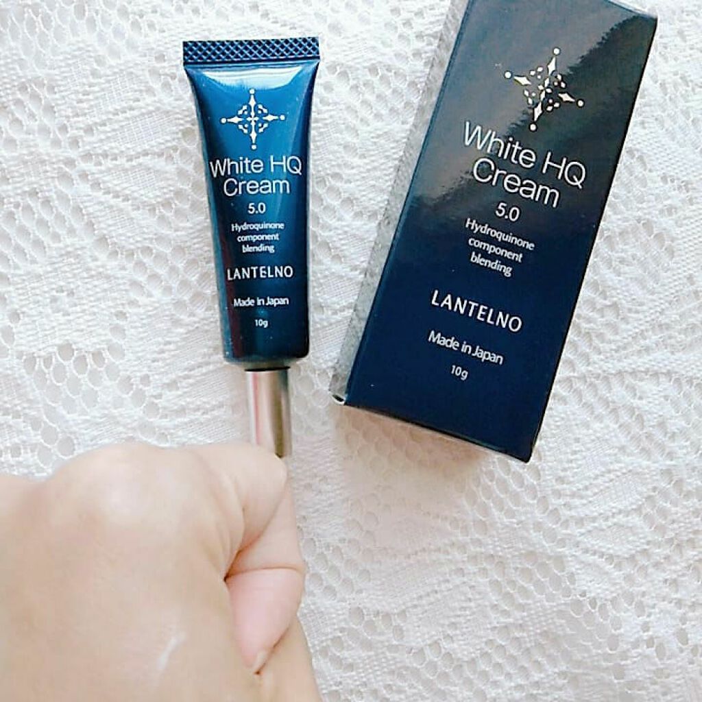 WhiteHQCream（ホワイトエイチキュークリーム）/LANTELNO/フェイスクリームを使ったクチコミ（2枚目）