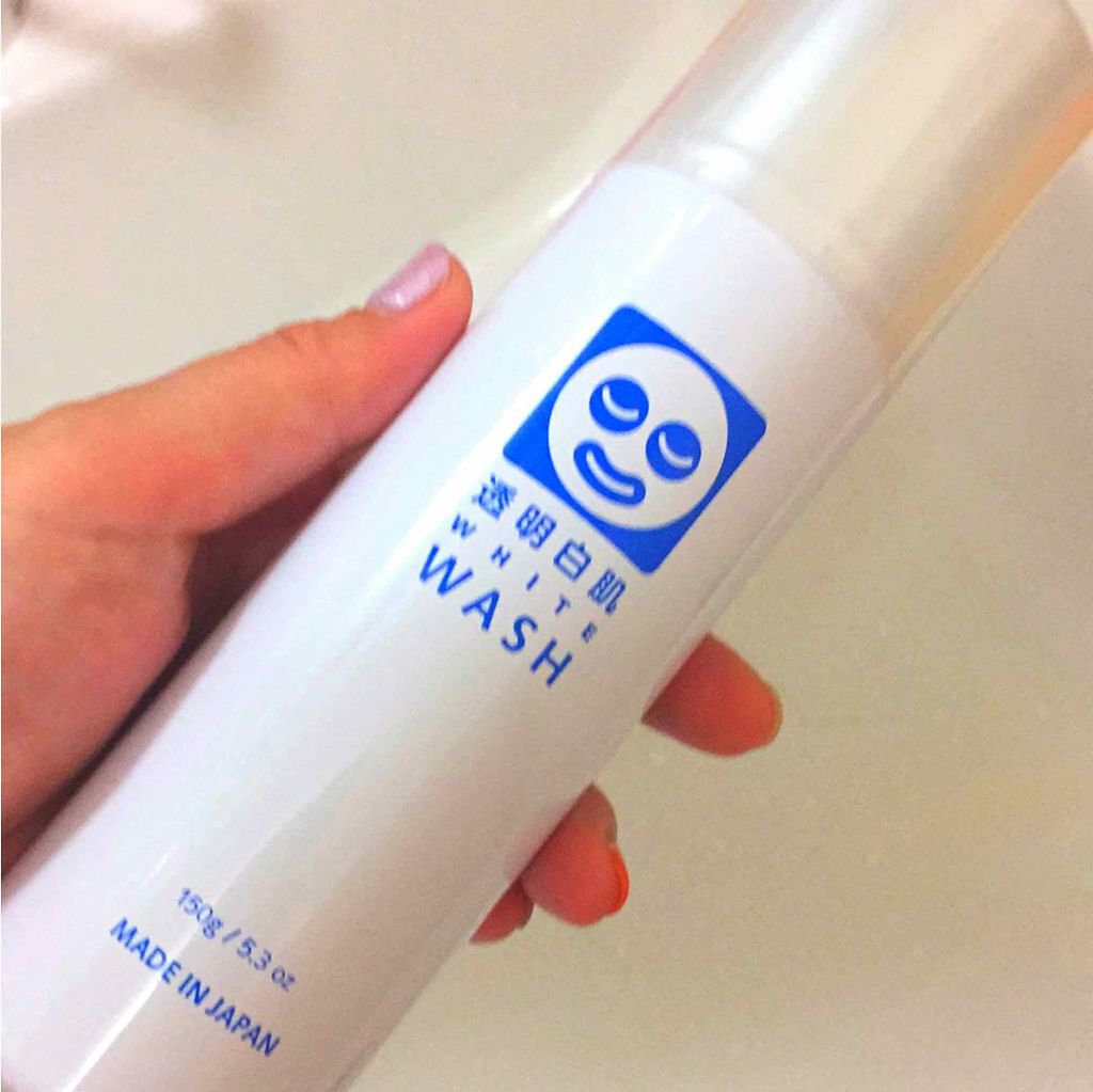 ホワイトウォッシュN/透明白肌/泡洗顔を使ったクチコミ(1枚目)