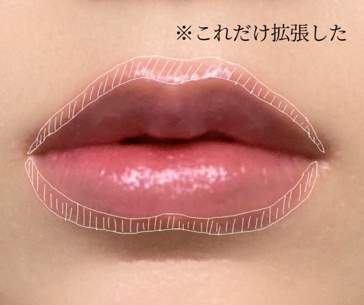 ジューシーラスティングティント/rom&nd/リップティントを使ったクチコミ（3枚目）