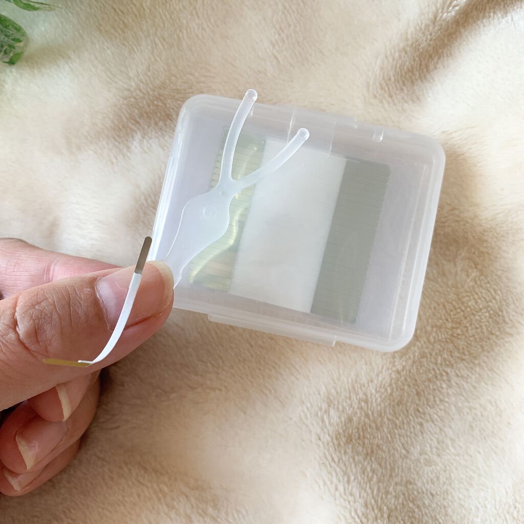 mari@コメントでフォロバ on LIPS 「一重も二重も簡単に目がぱっちり!人気のアイテープを試してみたよ..」(3枚目)