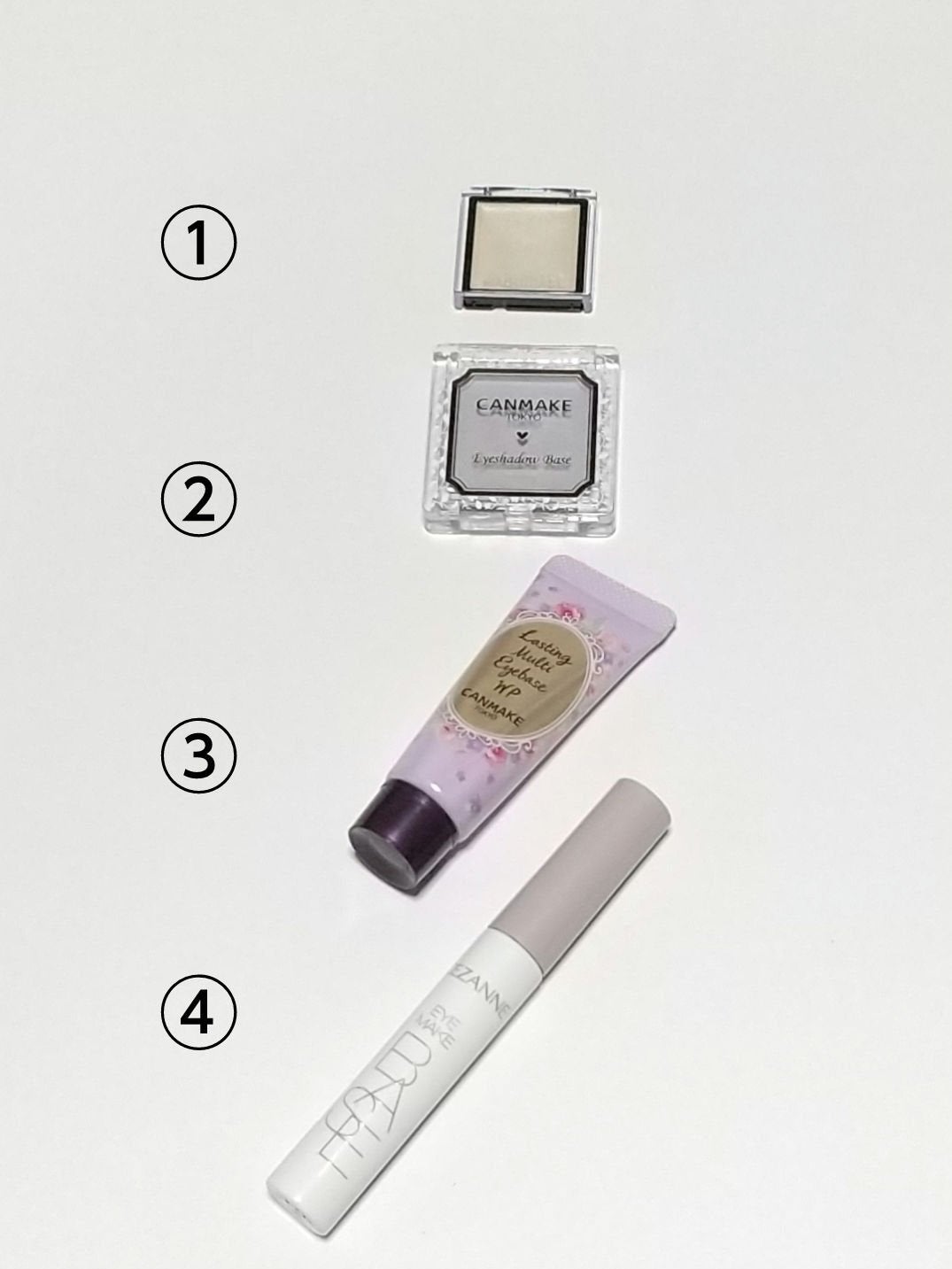 ラスティングマルチアイベース WP/キャンメイク/アイシャドウベースを使ったクチコミ(2枚目)